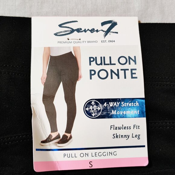 Seven7 Women's Small Pull on Legging NWT - Picture 4 of 12